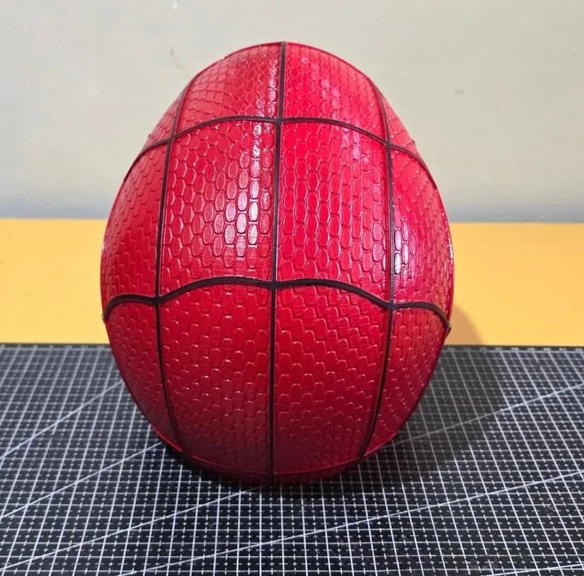 Spider-Man – Klasik Kırmızı Örümcek Maskesi 3D baskı koleksiyon maskesi
