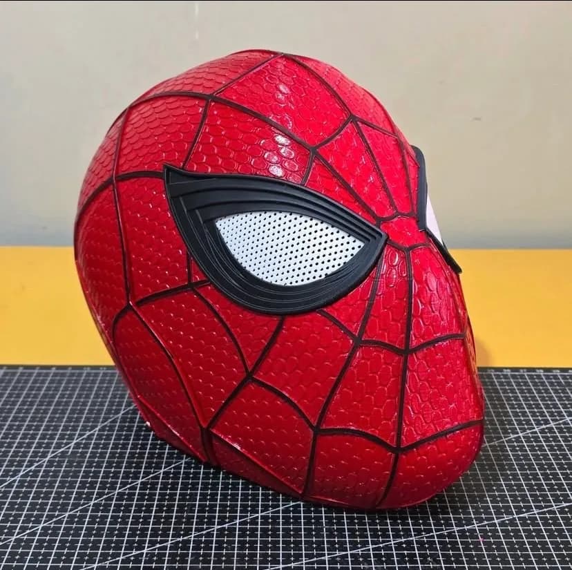 Spider-Man – Klasik Kırmızı Örümcek Maskesi 3D baskı koleksiyon maskesi