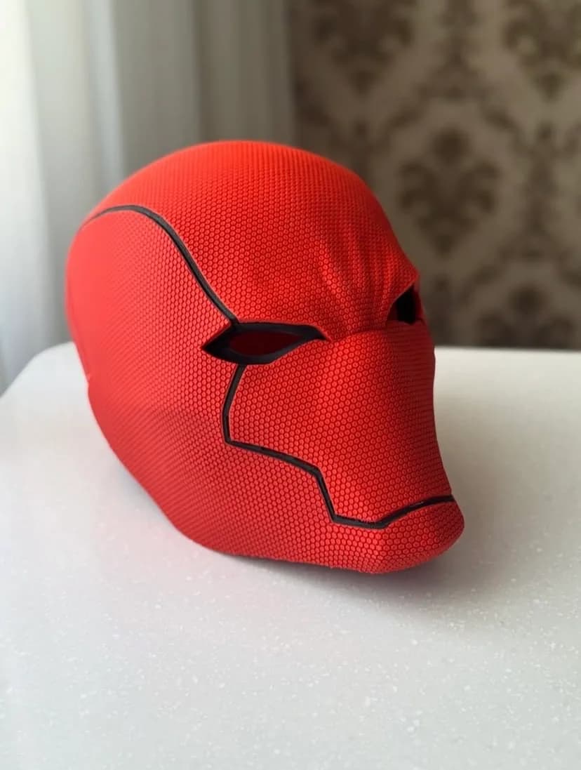 Red Hood – Kırmızı Taktik Koleksiyon Maskesi 3D baskı koleksiyon maskesi